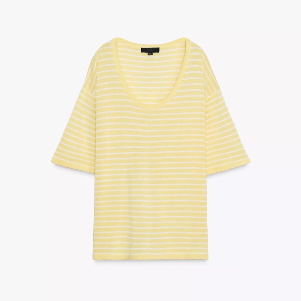 ZARA | oversized knit shirt